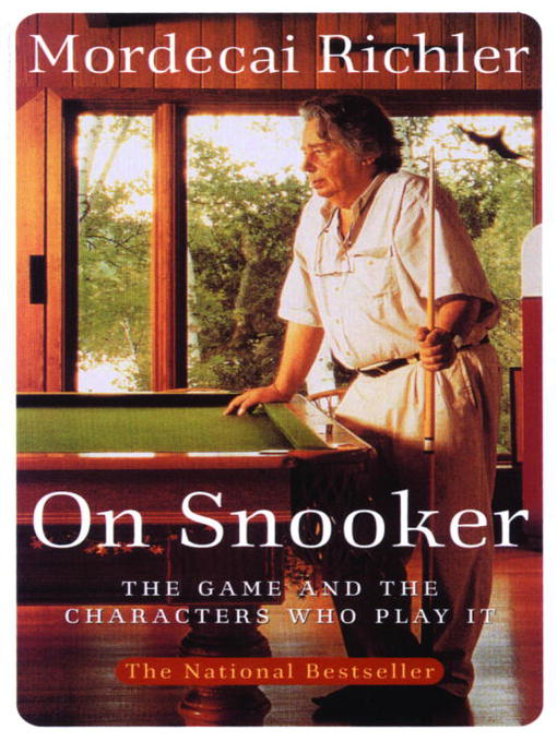 Title details for On Snooker by Mordecai Richler - Available